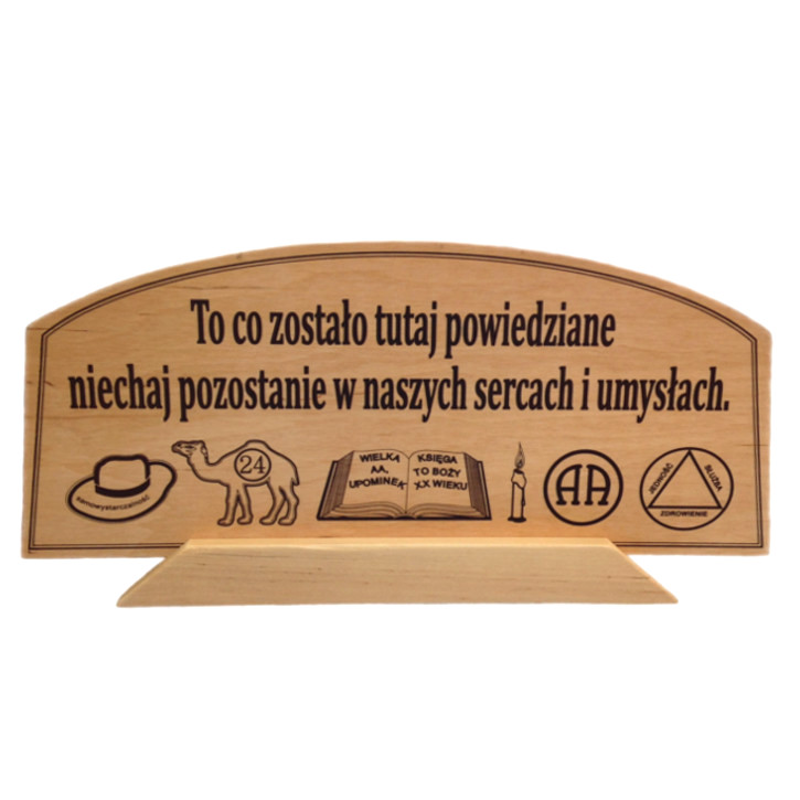 Drewniany Posłaniec Wiadomości