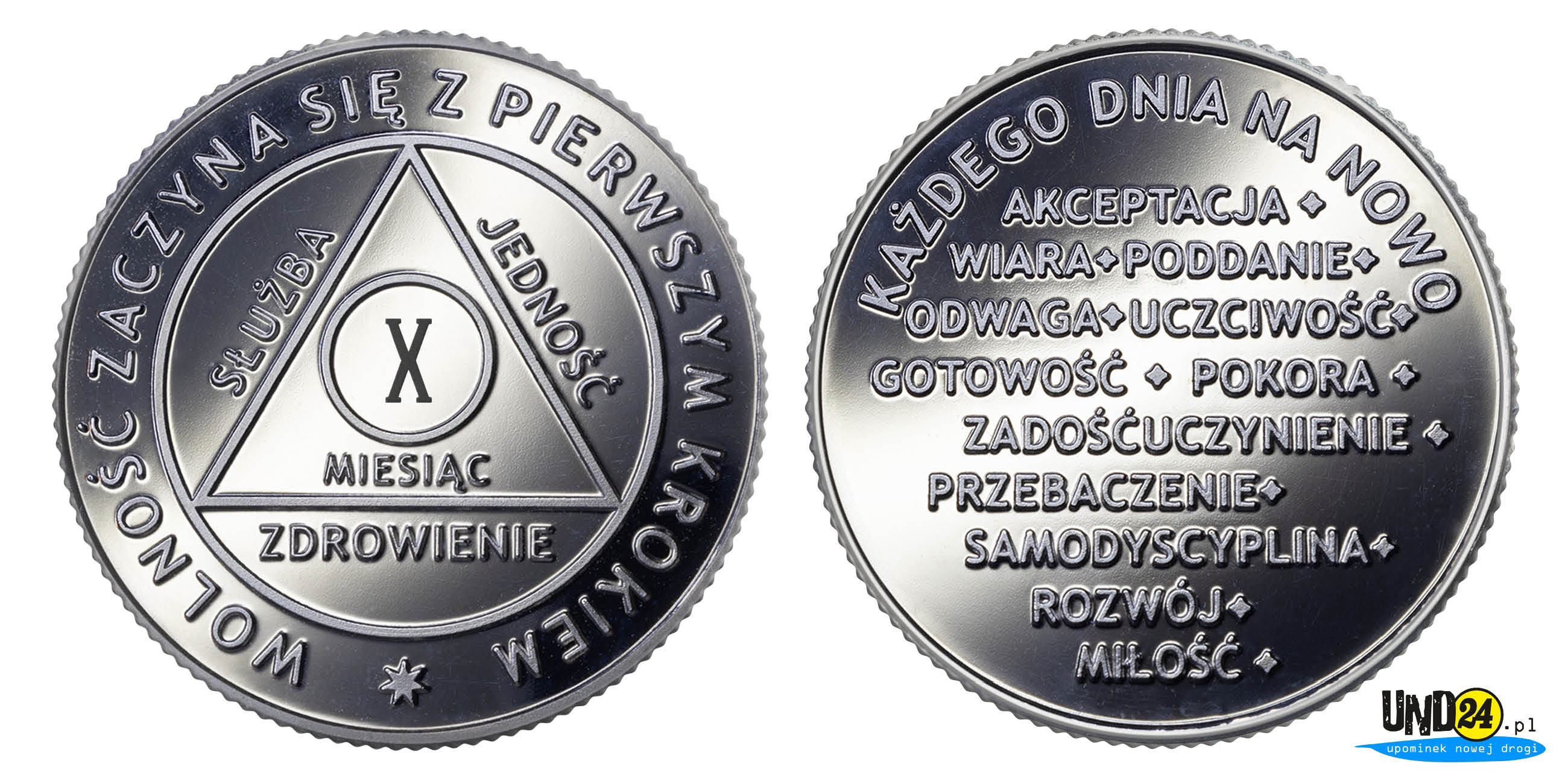 Medal 10. Miesiąc trzeźwości w Amerykańskim Stylu