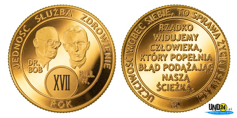 Medal 17. Rocznica trzeźwości w Amerykańskim Stylu